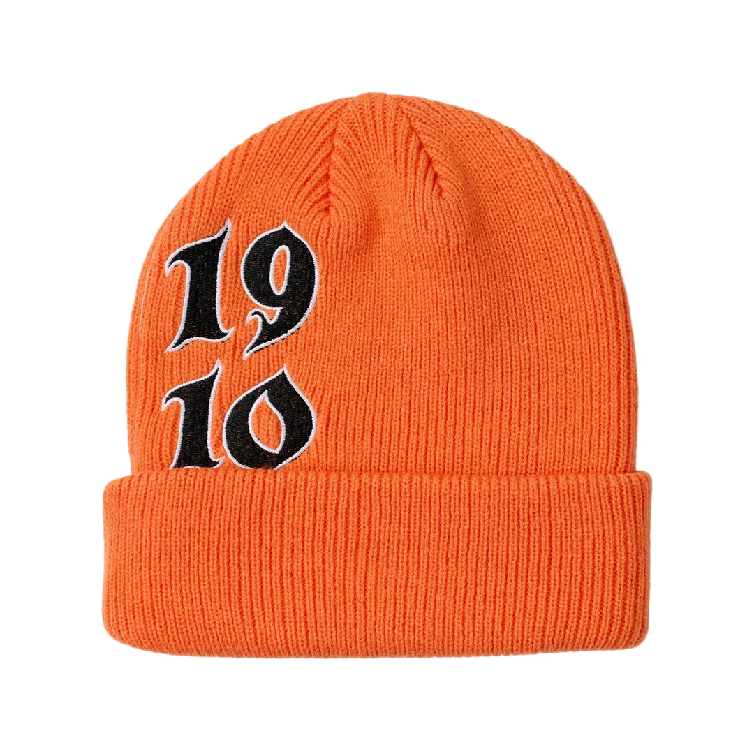 1910 Pocket Aces Beanie - Orange