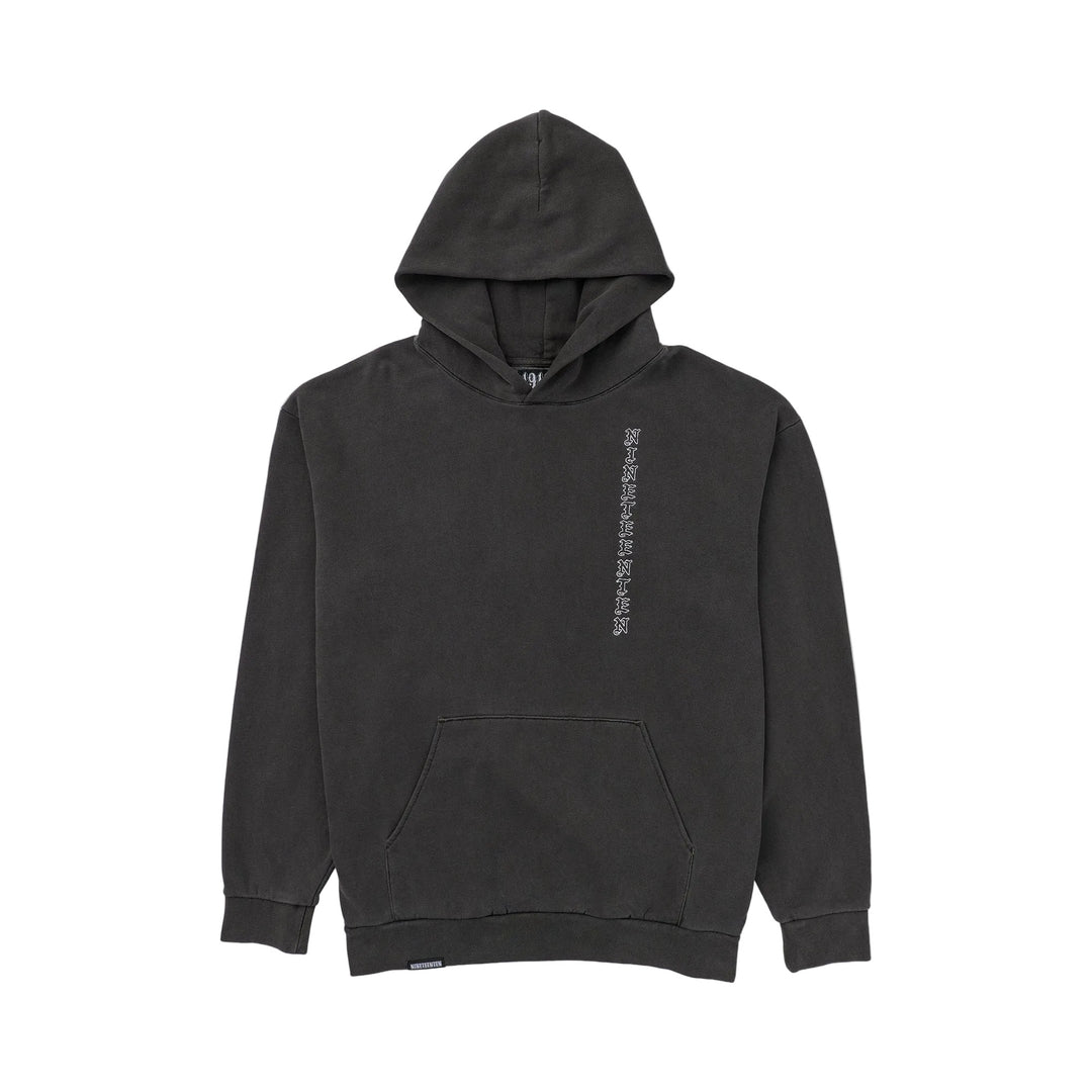 1910 Age Of Winters Pigment Dyed Hoodie - Pigment Black