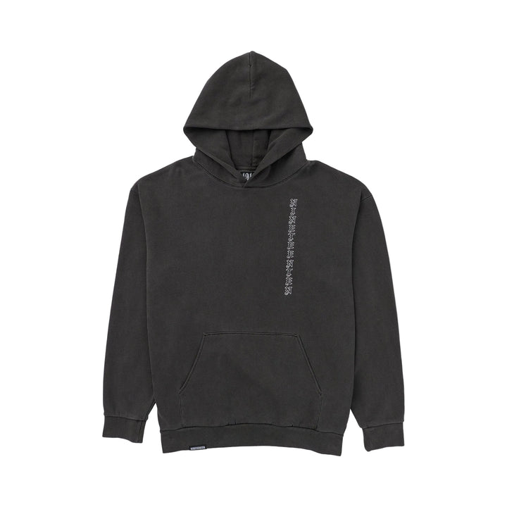 1910 Age Of Winters Pigment Dyed Hoodie - Pigment Black