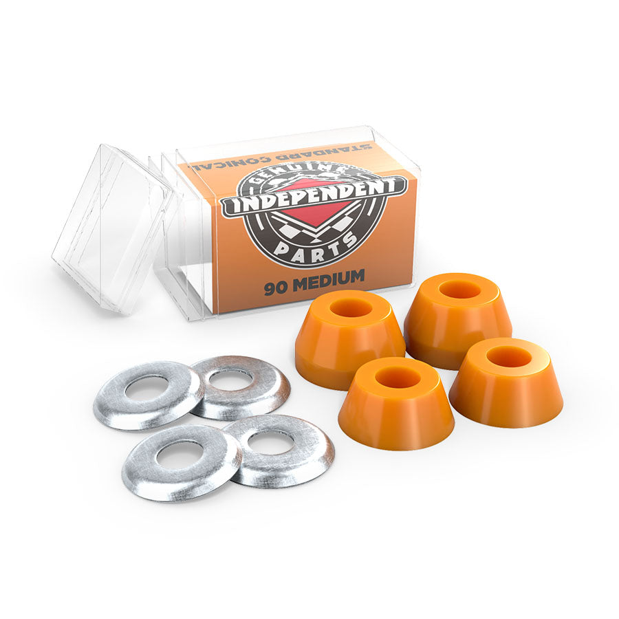 Independent Standard Conical Cushions - Medium Orange 90a