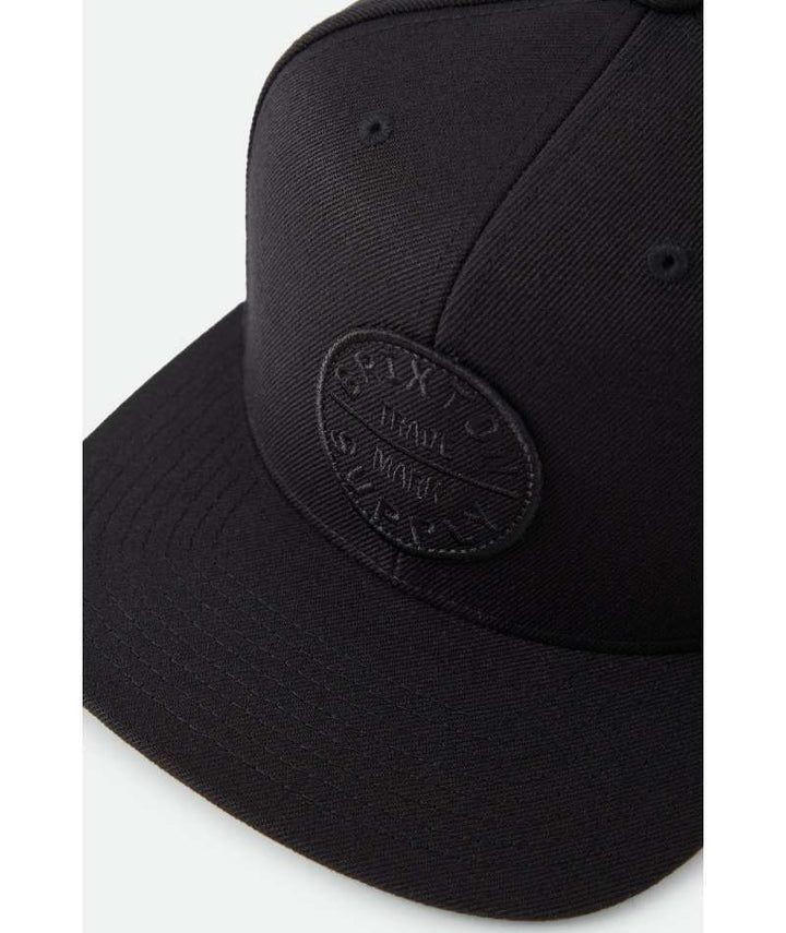 Brixton Oath III Snapback - Black / Black