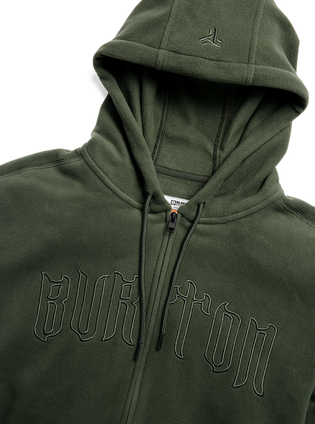 2027 Burton 2000's Brushed Hoodie - Stinkbug Green