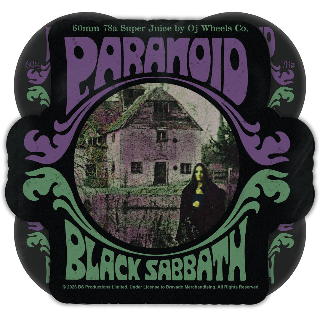 OJ Sabbath Paranoid Super Juice 78a - 60mm