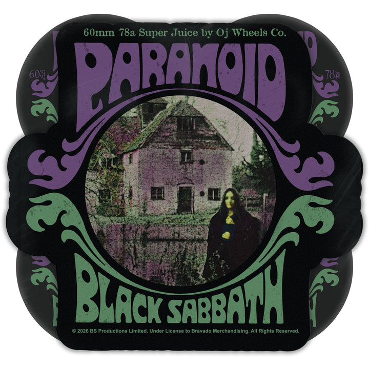 OJ Sabbath Paranoid Super Juice 78a - 60mm