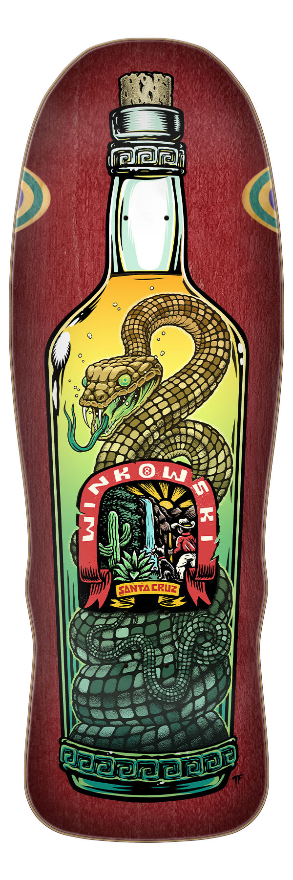 Santa Cruz Winkowski Agave Snake Pro Shape - 10.35