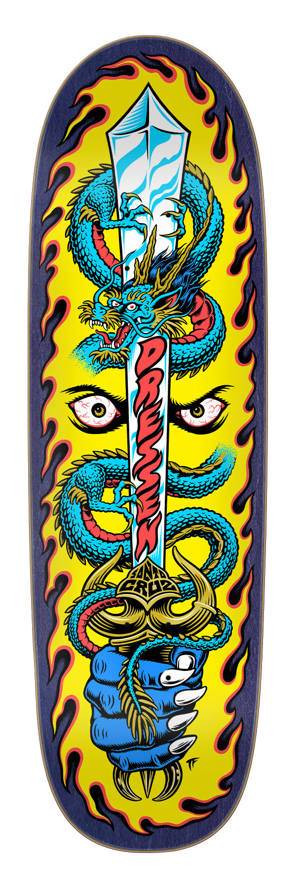 Santa Cruz Dressen Sword Pro Shaped - 9.25