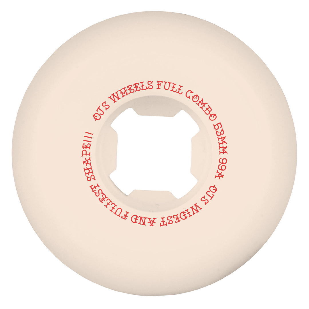 OJ Team Elite White 99a - 53mm