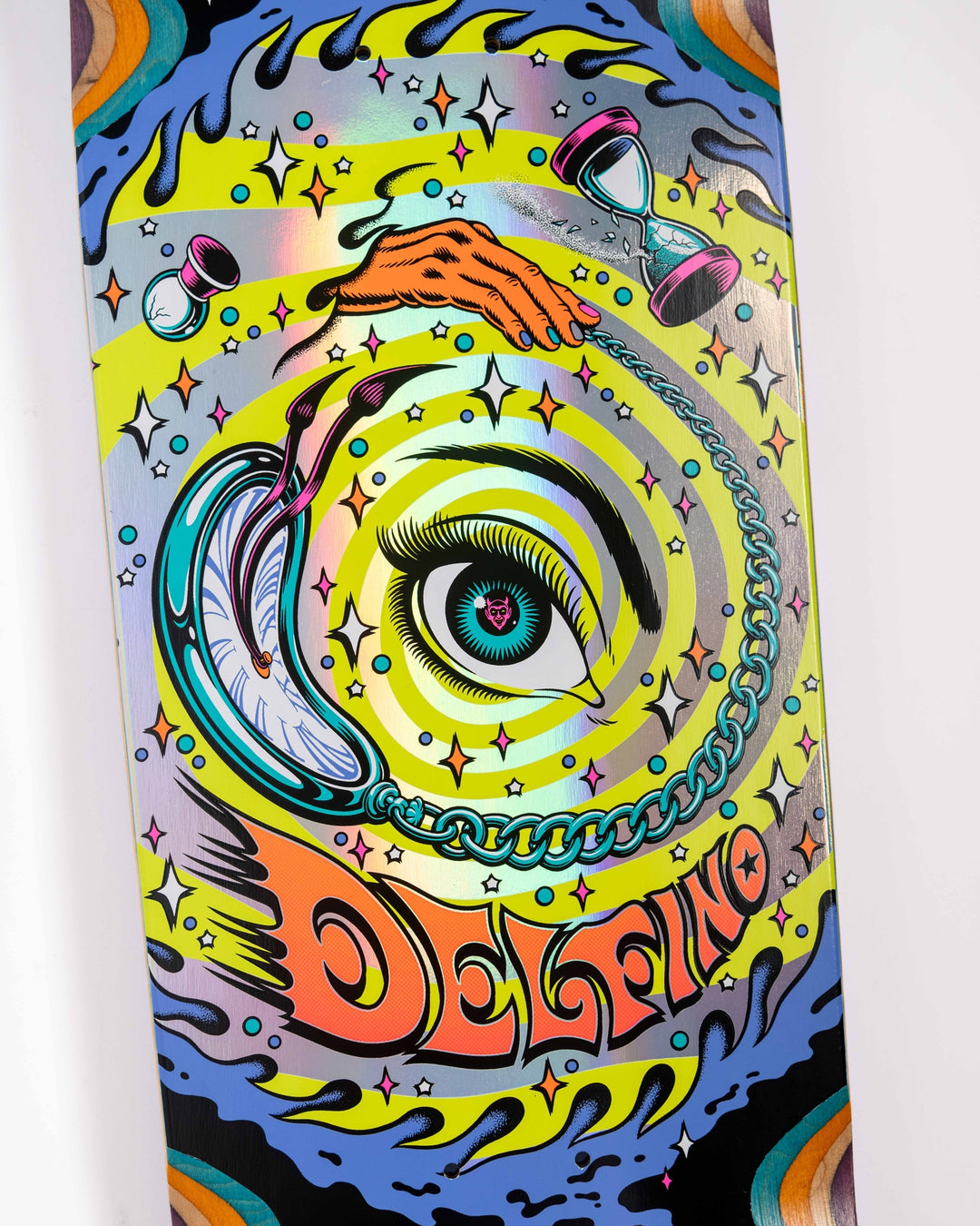 Santa Cruz Delfino Pinball Vision Pro Shaped - 9.14