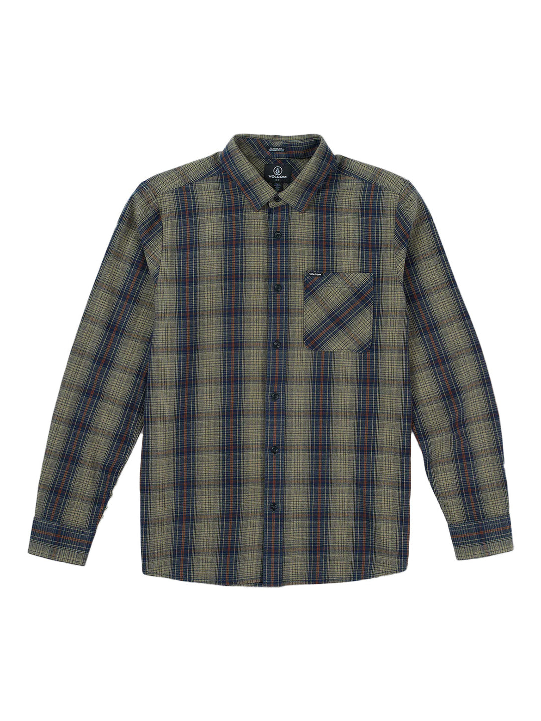 Volcom Heavy Twills Flannel Long Sleeve