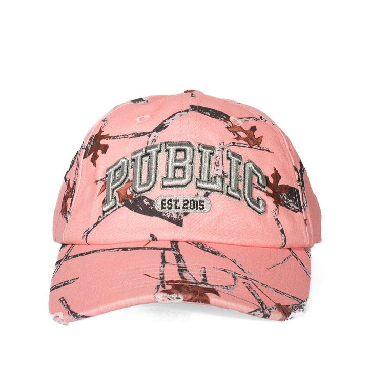 Public Collegiate Cap - Pink Camo