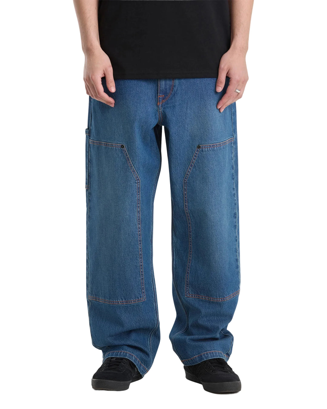 Volcom Work Carpenter Denim - Park Blue