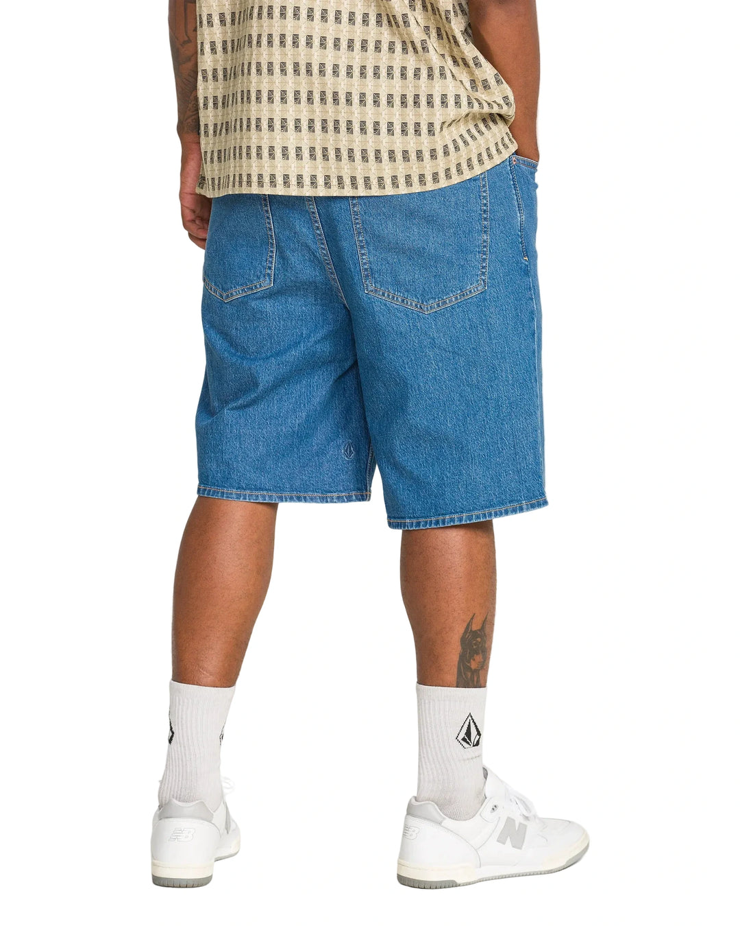 Volcom Billow Denim Short - Bold Blue