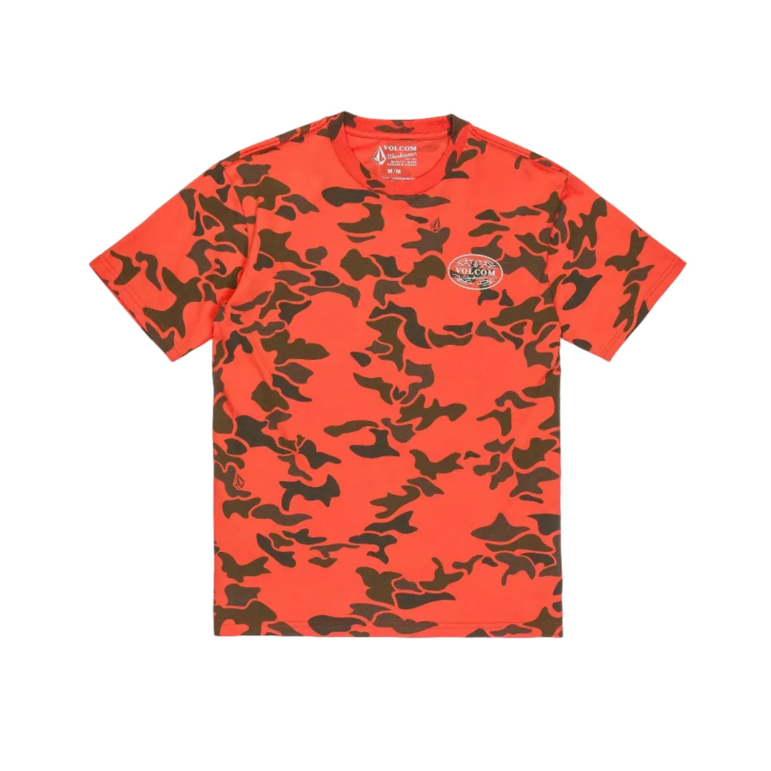 Volcom Safety Workwear SS Tee - Tangerine