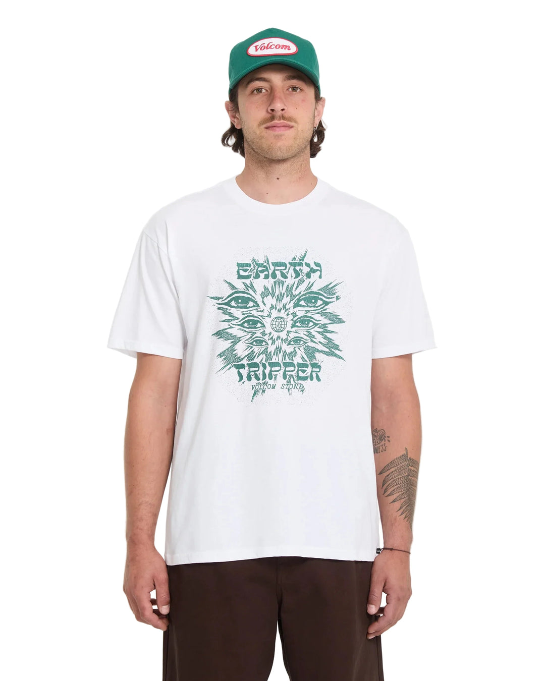 Volcom Remote Viewer Tee - White