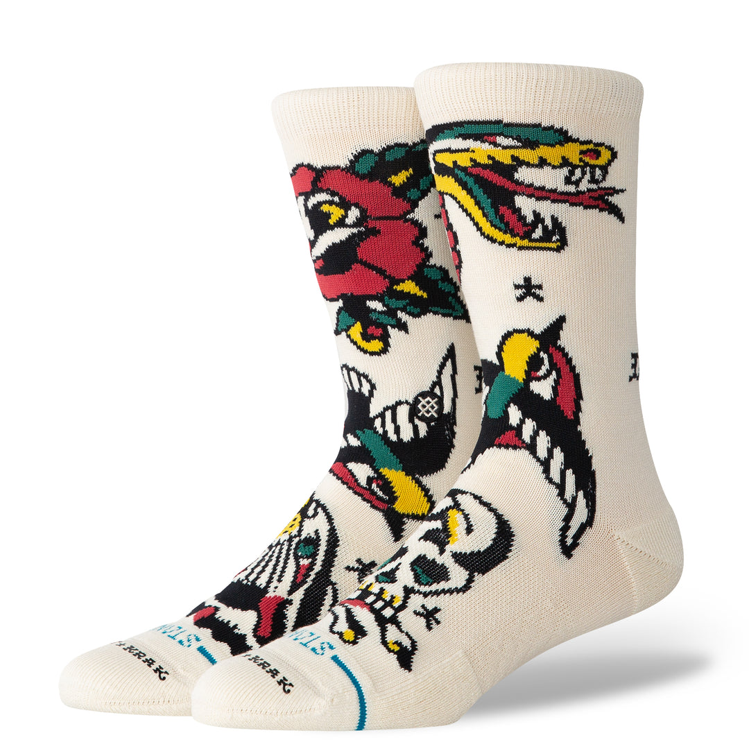Stance Flash Crew - Canvas