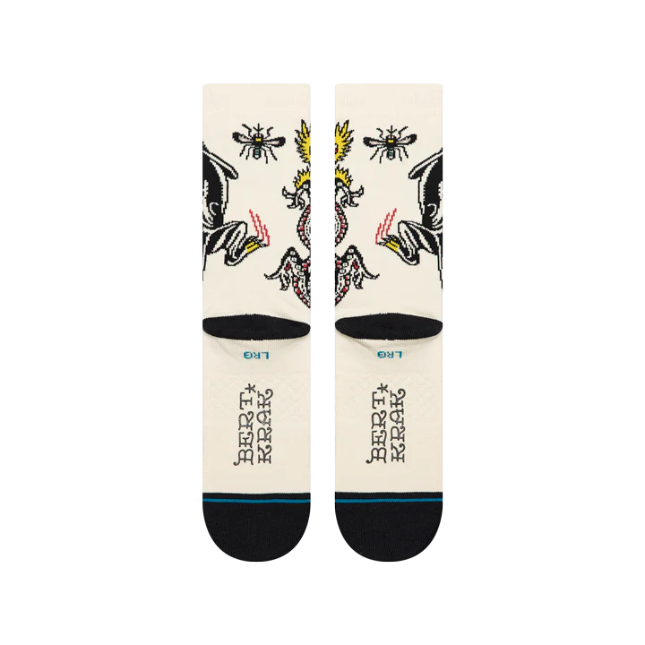 Stance Battle Crew - Cream