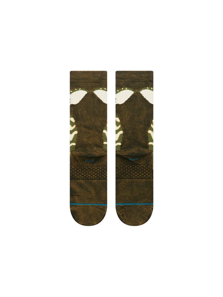 Stance Stripe Gremlins Crew - Dark Green