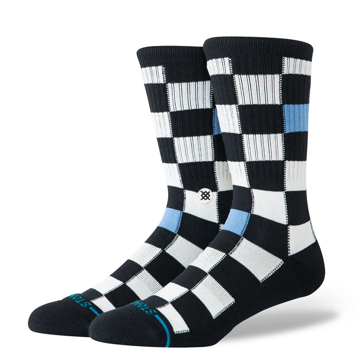 Stance Chef Check Crew - Black