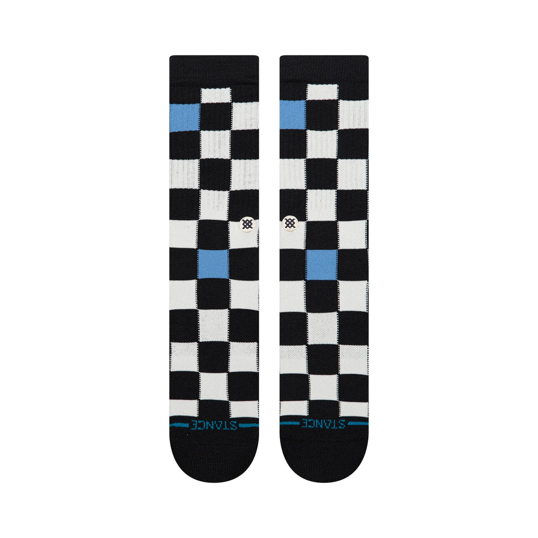 Stance Chef Check Crew - Black