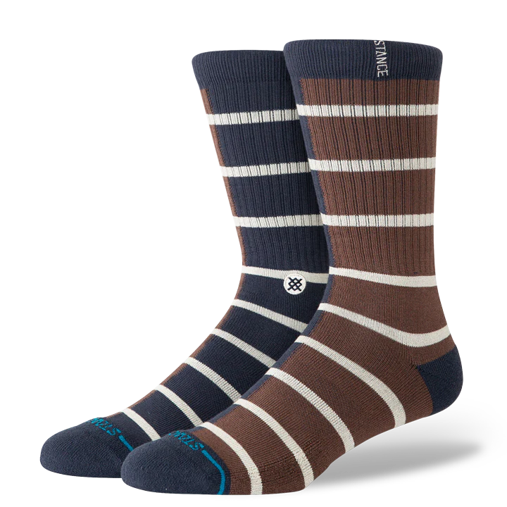 Stance Double Vision Crew - Navy