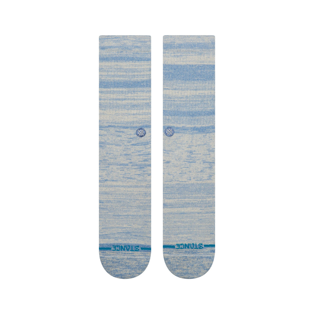 Stance Marled Crew - Grey Blue