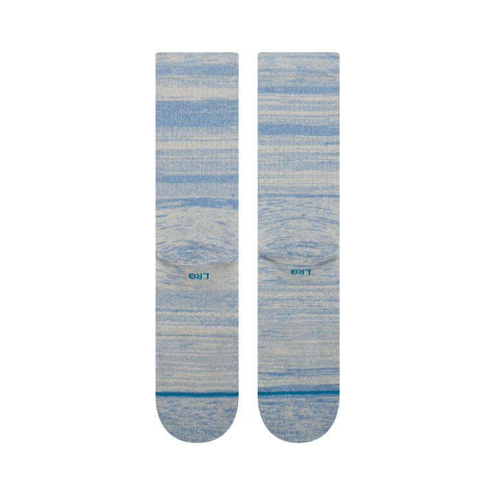 Stance Marled Crew - Grey Blue
