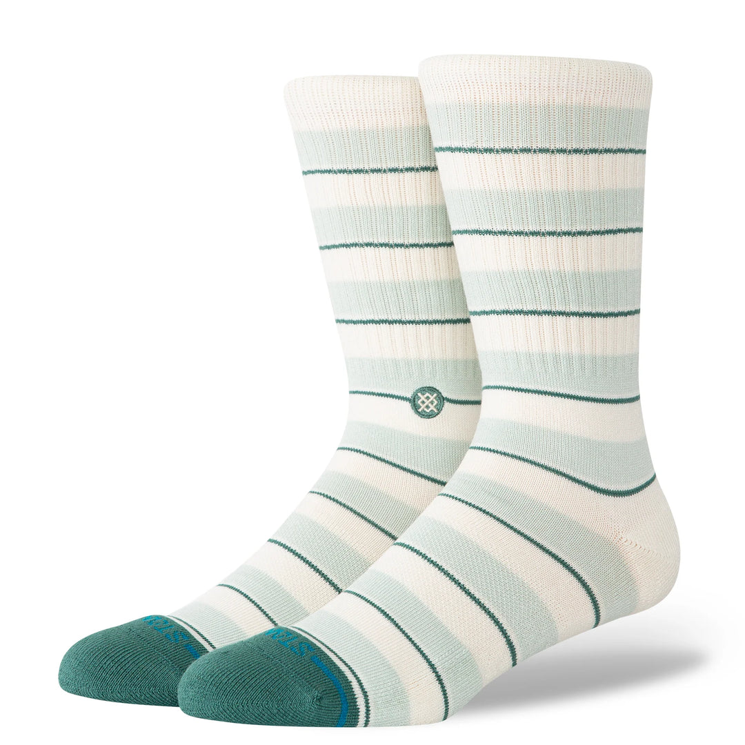 Stance Striped It Crew - Teal