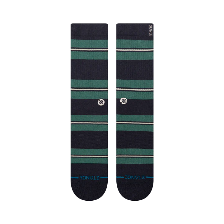 Stance Caesar Stripe Crew - Green