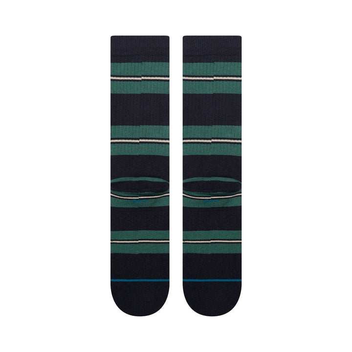 Stance Caesar Stripe Crew - Green