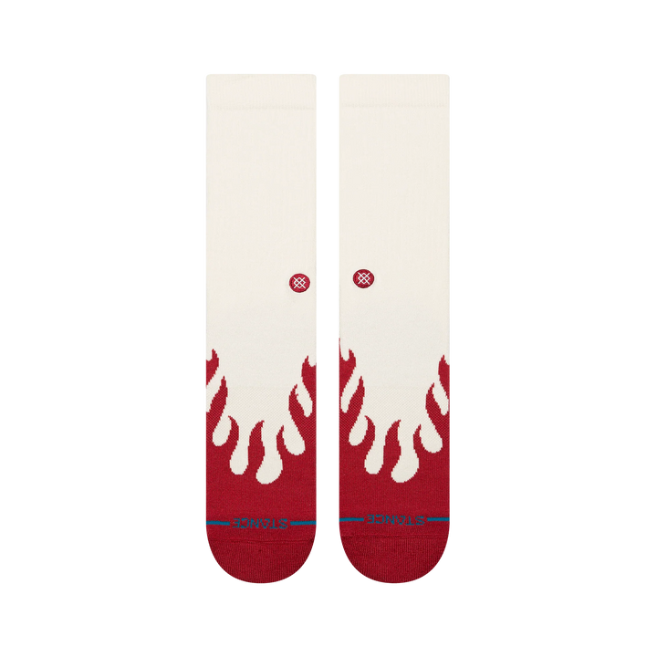 Stance Heating Up Crew - Red