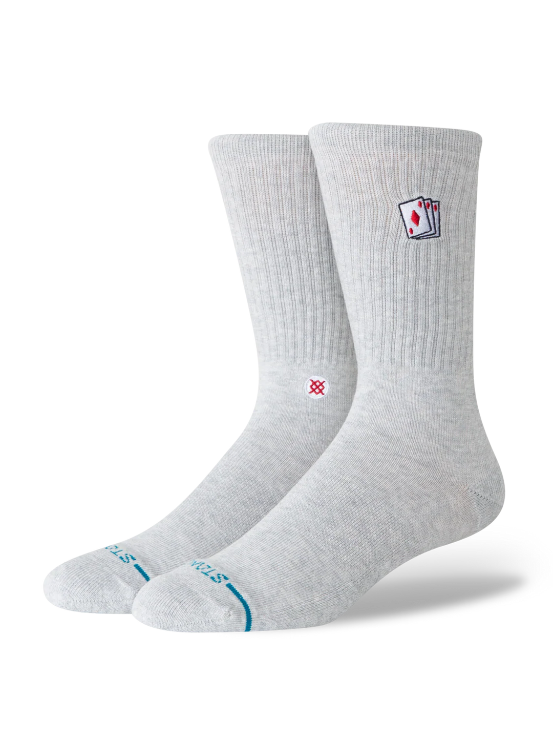 Stance Hit Me Crew - Heather Grey