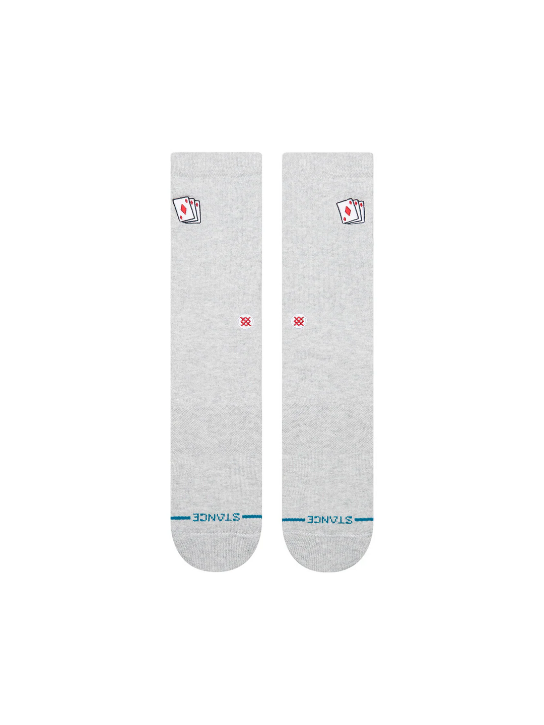 Stance Hit Me Crew - Heather Grey
