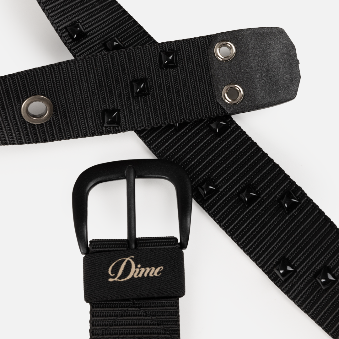 Dime Studded Belt - Black
