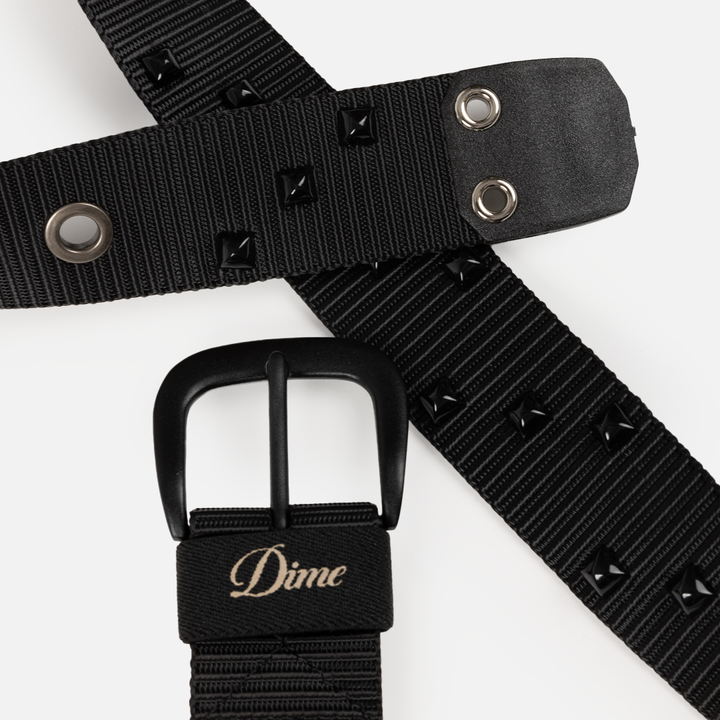 Dime Studded Belt - Black
