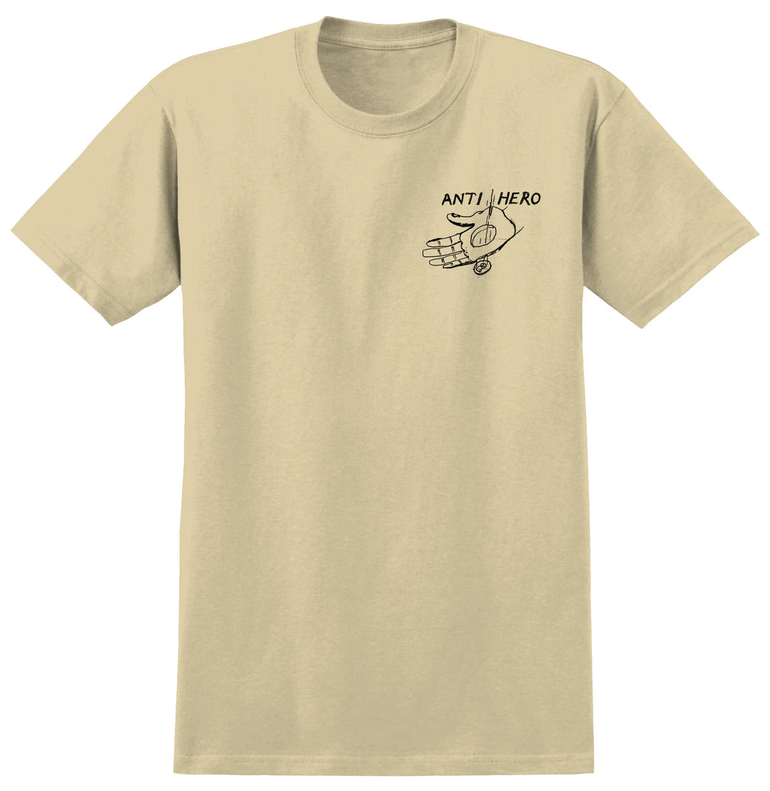 Anti Hero Expressions Hand Tee - Cream