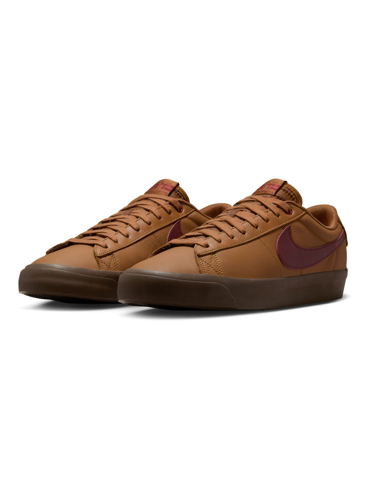 Nike SB Blazer Low Pro GT - British Tan / Team Red
