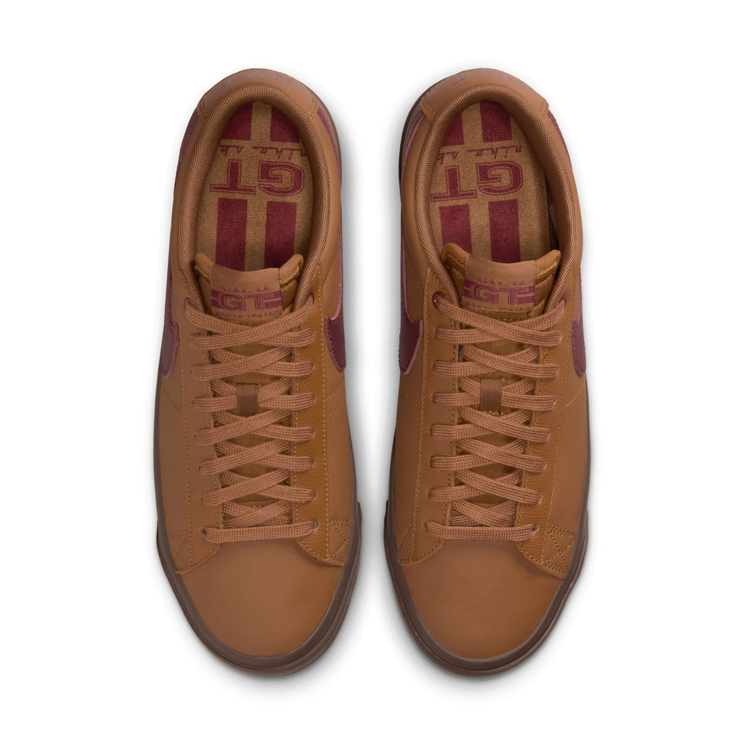 Nike SB Blazer Low Pro GT - British Tan / Team Red