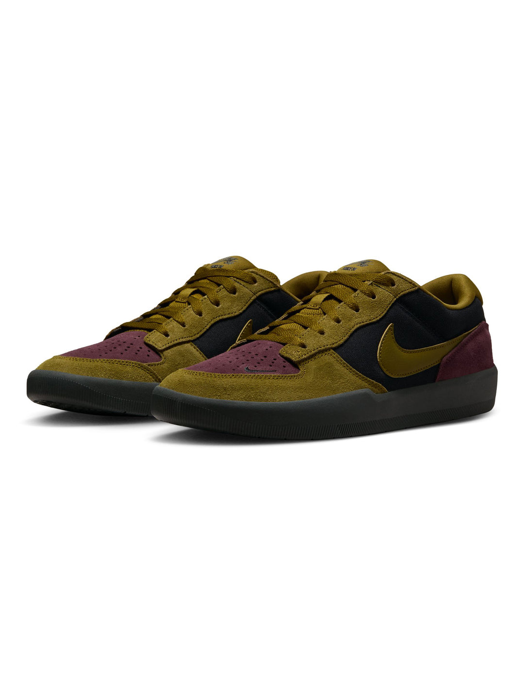 Nike SB Force 58 - Black / Olive Flak / Burgundy