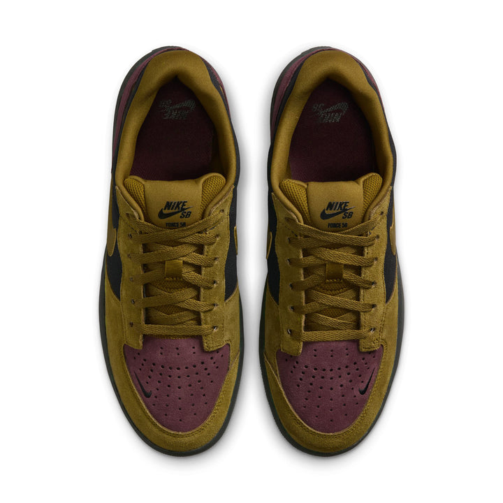 Nike SB Force 58 - Black / Olive Flak / Burgundy