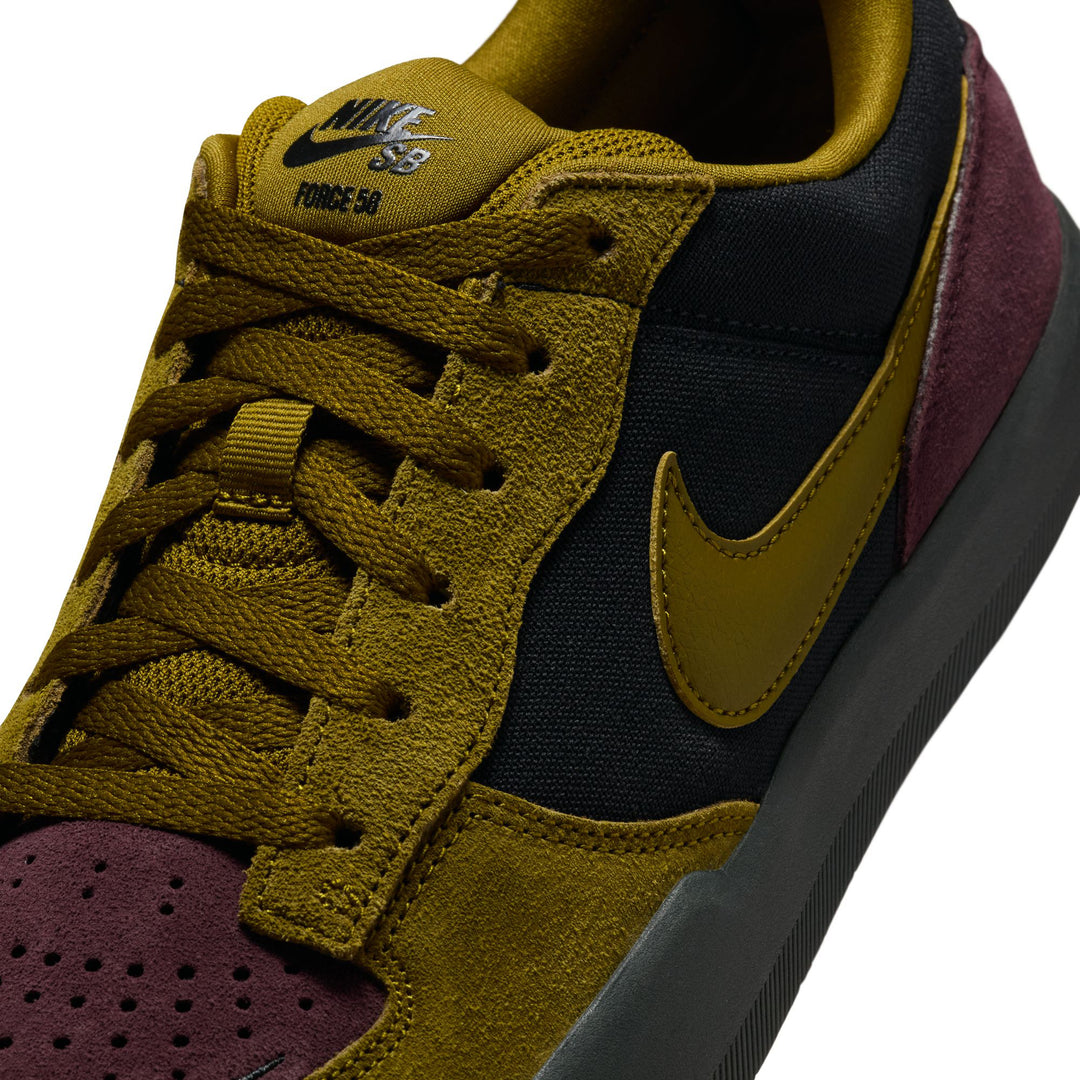 Nike SB Force 58 - Black / Olive Flak / Burgundy