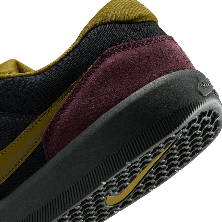 Nike SB Force 58 - Black / Olive Flak / Burgundy
