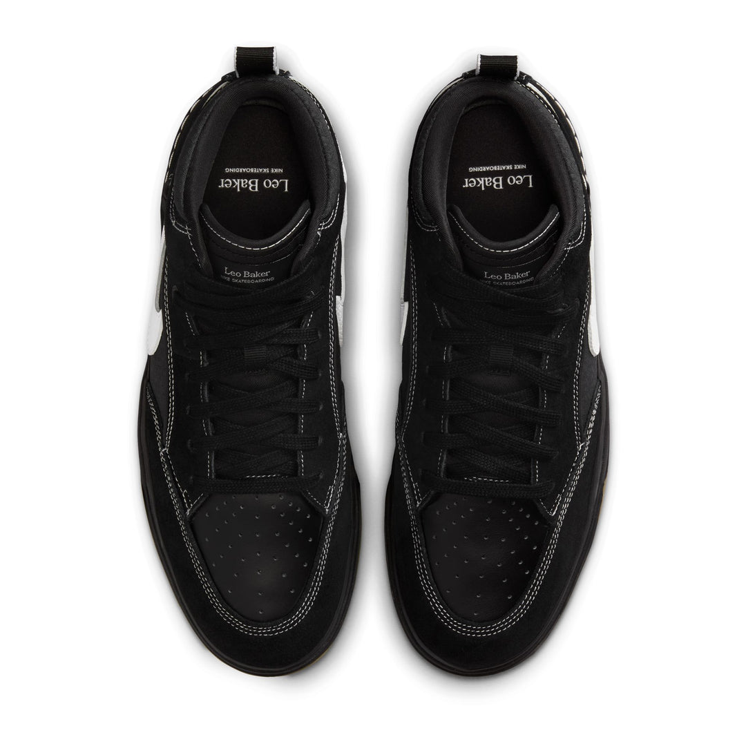 Nike SB React Leo - Black / White / Gum