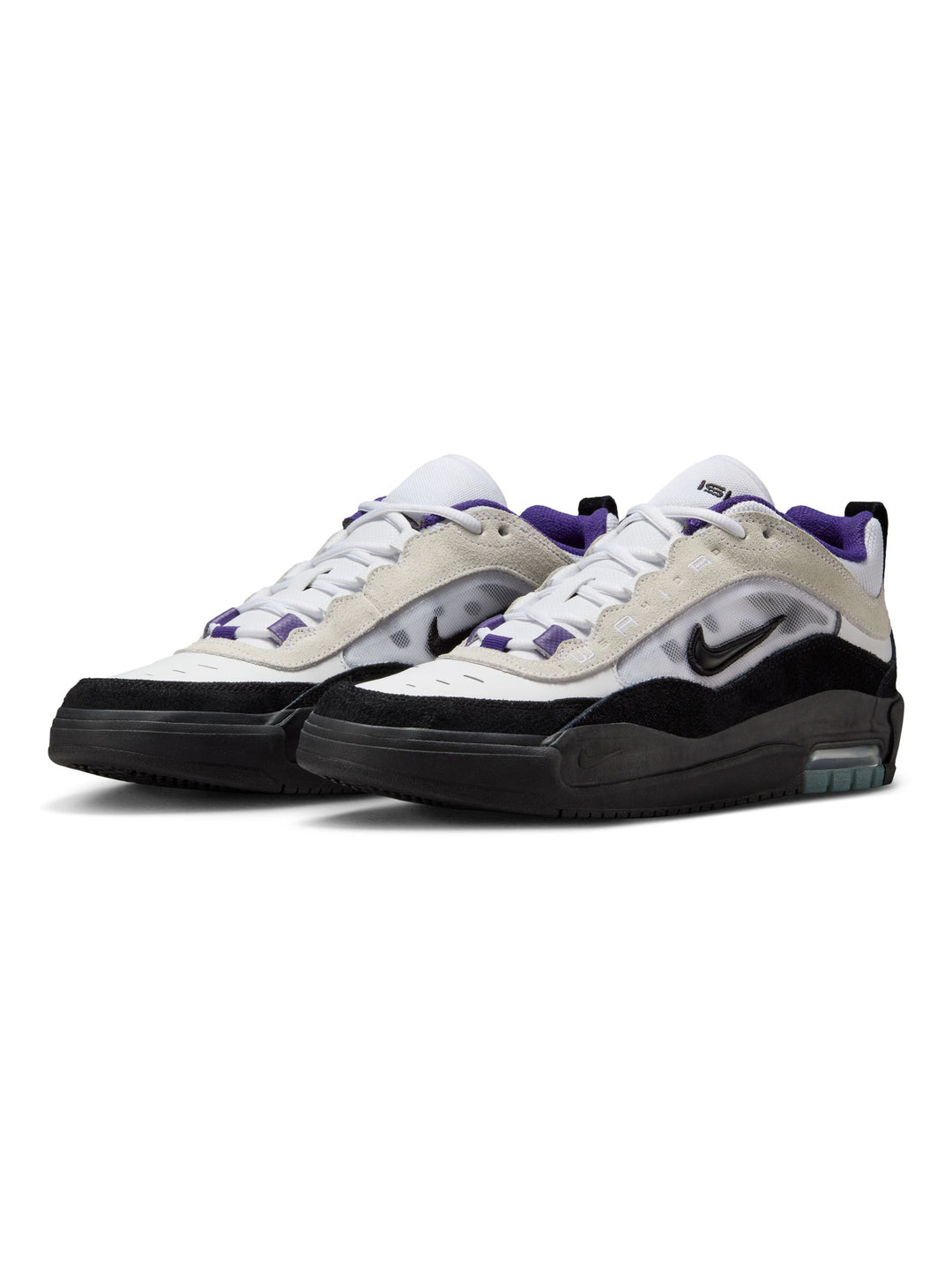 Nike SB Air Max Ishod - White / Black / Court Purple