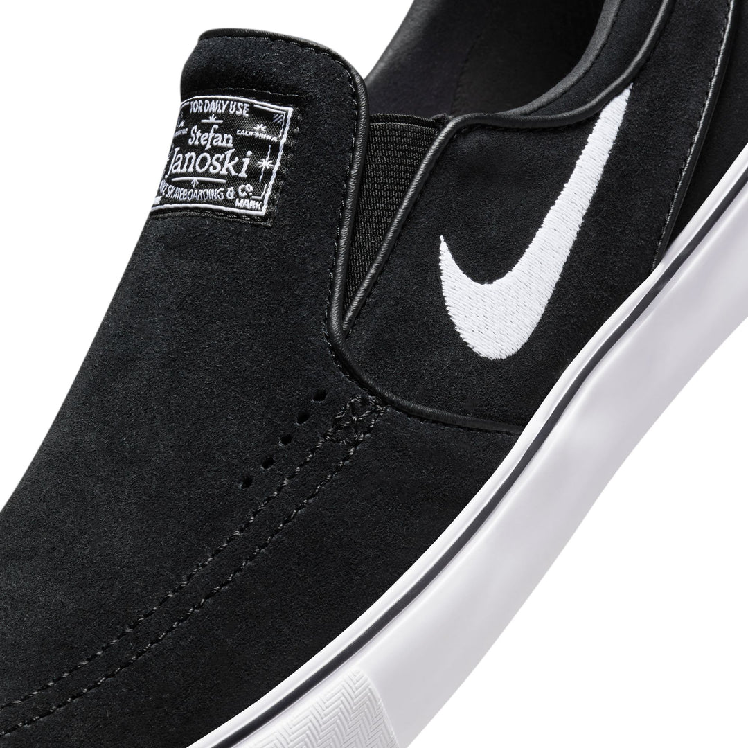 Nike SB Janoski+ Slip - Black / White