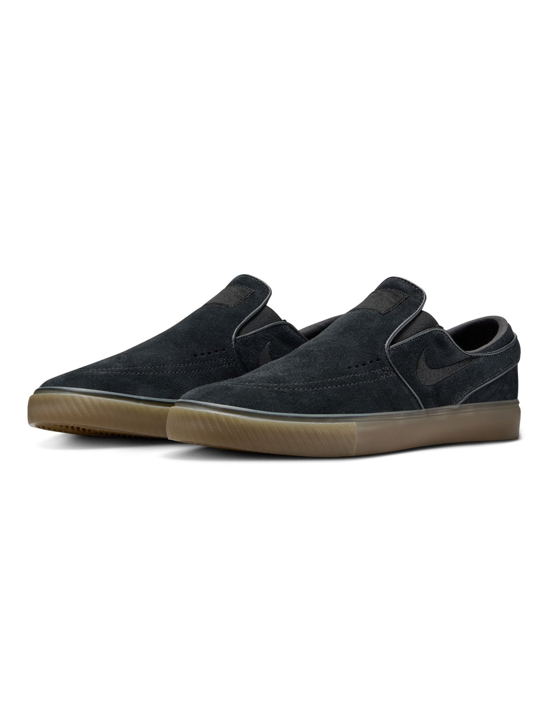 Nike SB Janoski+ Slip - Black / Black / Gum
