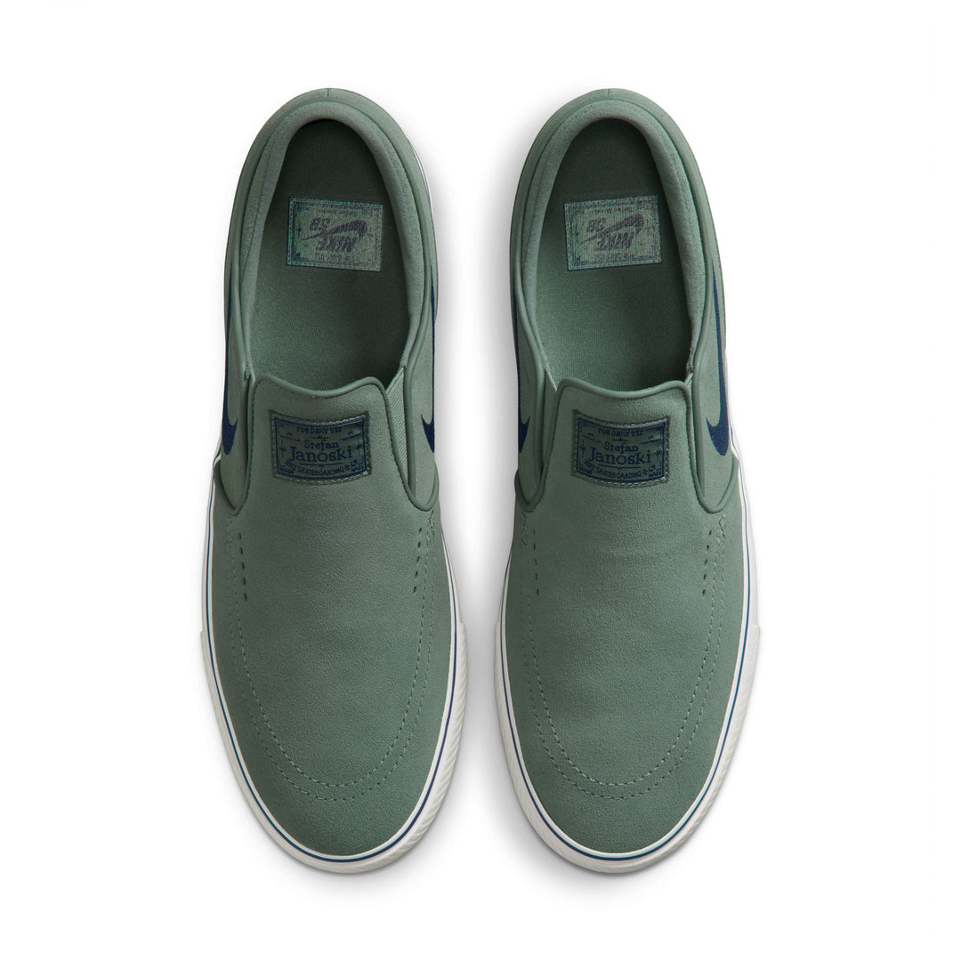 Nike SB Janoski+ Slip - Clay Green / Navy