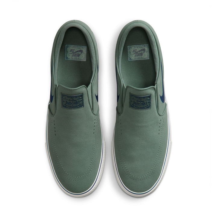 Nike SB Janoski+ Slip - Clay Green / Navy
