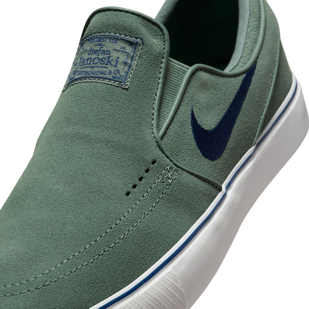 Nike SB Janoski+ Slip - Clay Green / Navy