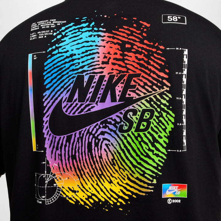Nike SB Thumb Print Tee - Black