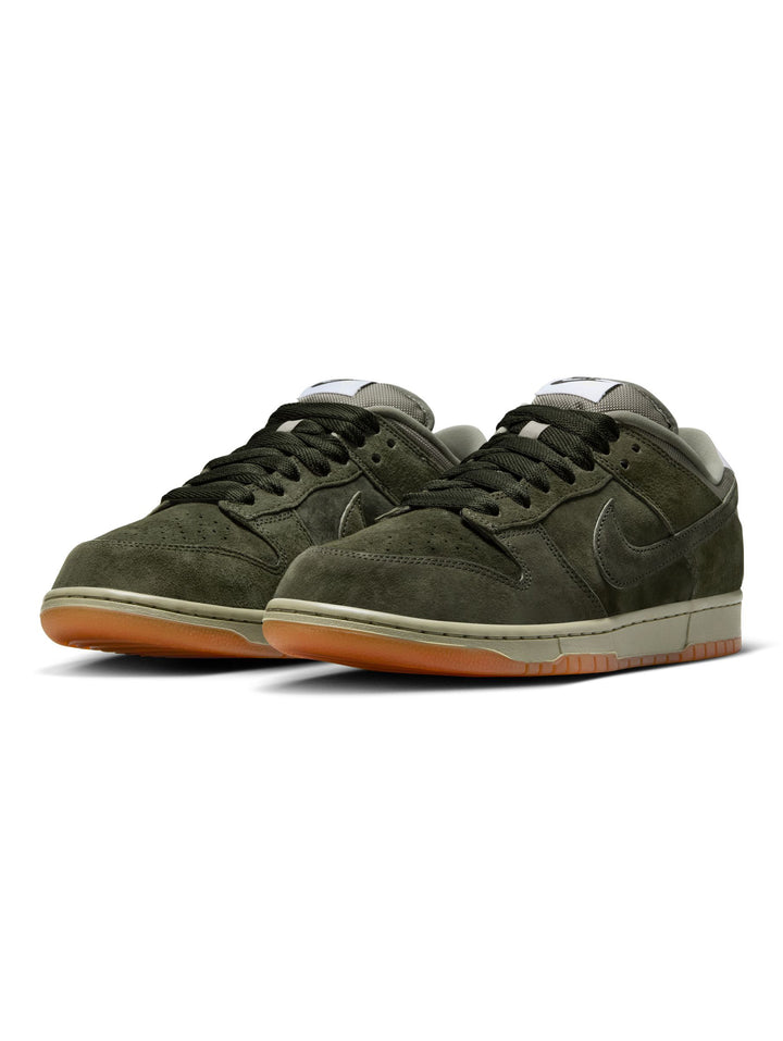 Nike SB Dunk Low Pro B - Sequoia / Lt Army / White